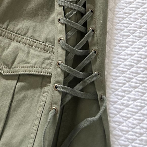 Utility Jacket By Tory Burch Green - WHAT I JUST SAW THIS FOR $260 IN 3 PLACES - Picture 5 of 10